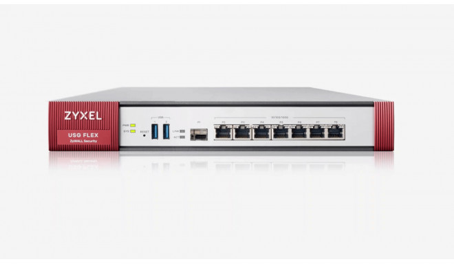 ZYXEL USG FLEX200, 10/100/1000, 2*WAN, 4*LAN/DMZ PORTS, 1*SFP, 2*USB WITH1 YR GOLD SECURITY PACK