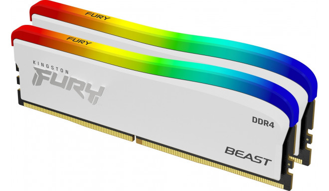 Kingston Fury Beast RGB Special Edition memory, DDR4, 32 GB, 3200MHz, CL16 (KF432C16BWAK2/32)