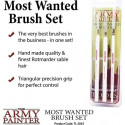 Army Painter Most Wanted Brush Set with natur