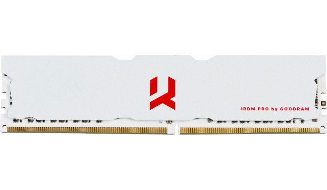 GoodRam IRDM PRO Crimson White memory, DDR4, 8 GB, 3600MHz, CL18 (IRP-C3600D4V64L18S/8G)
