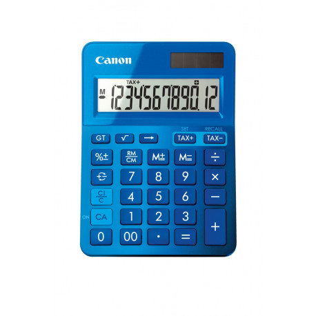 Desktop calculator CANON LS-123 blue 12-digit