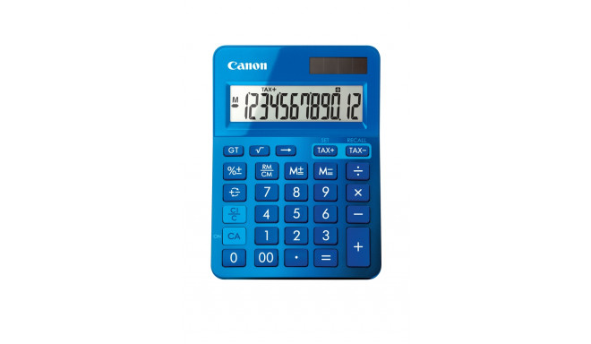Desktop calculator CANON LS-123 blue 12-digit
