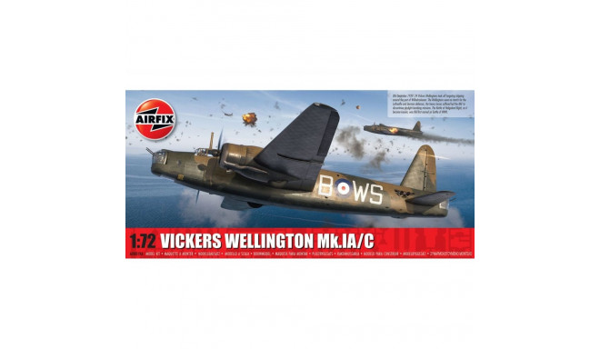Plastic model Vickers Wellington Mk.IA/C 1/72