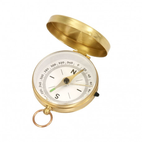 K+R ORBIT BRASS pocket compass