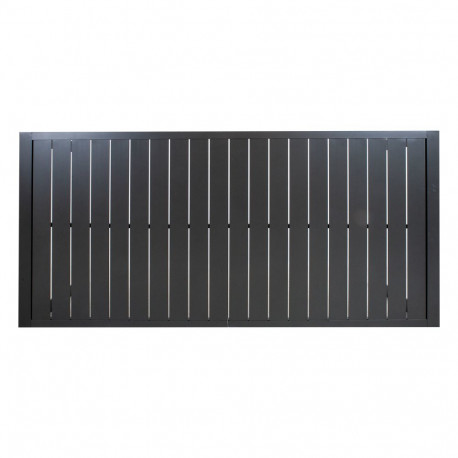 Table TOMSON 216x100xH73 cm, dark grey