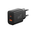 Ładowarka EU Joyroom JR-TCF05 20W USB-A USB-C + kabel USB-C - czarna