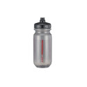 Joogipudel GIANT DOUBLESPRING 600ML Transparent Black/Red, läbipaistev-must-punane