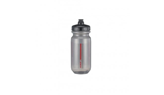 Joogipudel GIANT DOUBLESPRING 600ML Transparent Black/Red, läbipaistev-must-punane