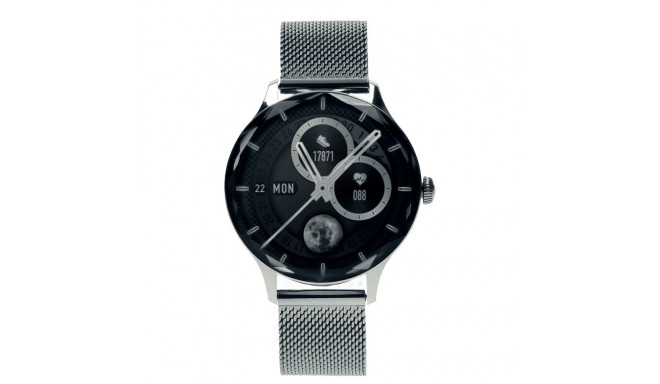 Garett Smartwatch Viva Silver steel AMOLED / IP67 / Find your phone / Music playback control