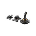 Thrustmaster T-16000M FCS Flight Pack Black USB Joystick Analogue / Digital MAC, PC