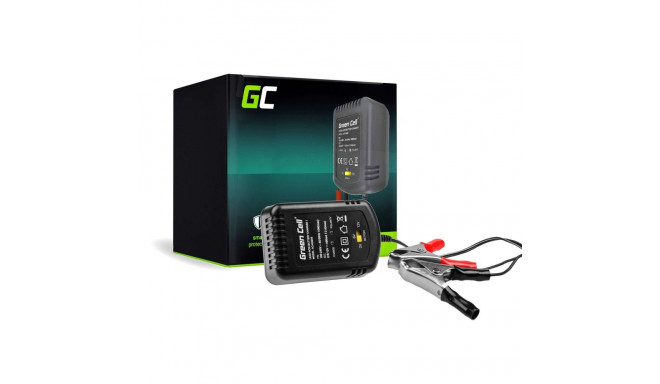 Green Cell ACAGM05 vehicle battery charger 2/6/12 V Black