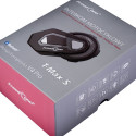 FREEDCONN T-MAX S V4 PRO SINGLE motorcycle intercom Black
