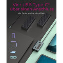 "ICY BOX IB-HUB1454-C31 USB-C HUB 4-Port 4xUSB-C Display"