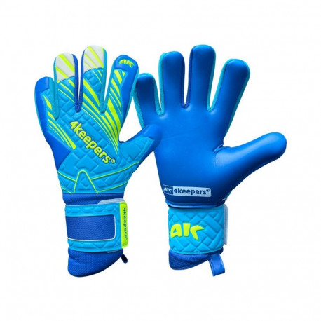 4Keepers Soft Azur NC Goalkeeper Gloves M S929237 (8,5)