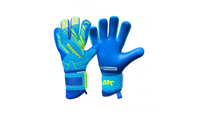 4Keepers Soft Azur NC Goalkeeper Gloves M S929237 (8)