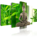 Seinapilt - Contemplating Buddha - 200x100