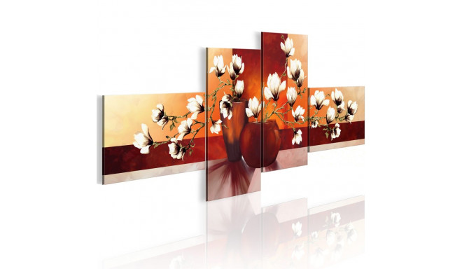 Seinapilt - Magnolia - impression - 100x45
