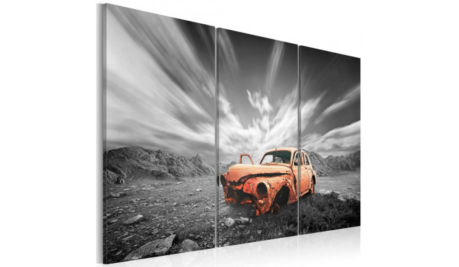 Seinapilt - Old car - 120x80