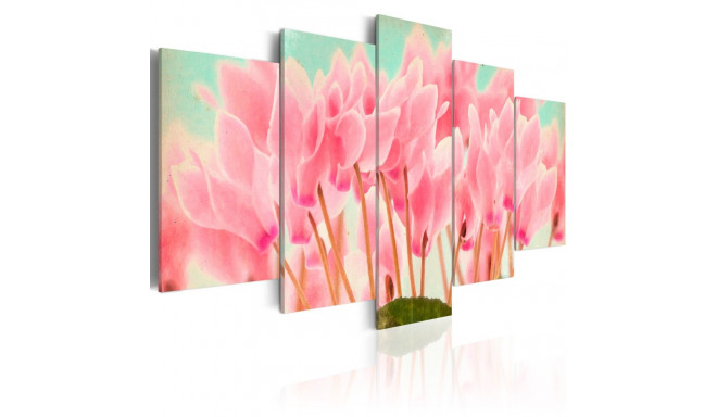 Seinapilt - Cyclamen - 200x100