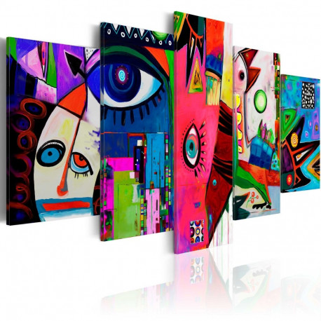 Seinapilt - Circus of everyday life - 100x50