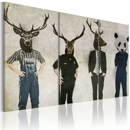 Seinapilt - Humans are also animals - 90x60
