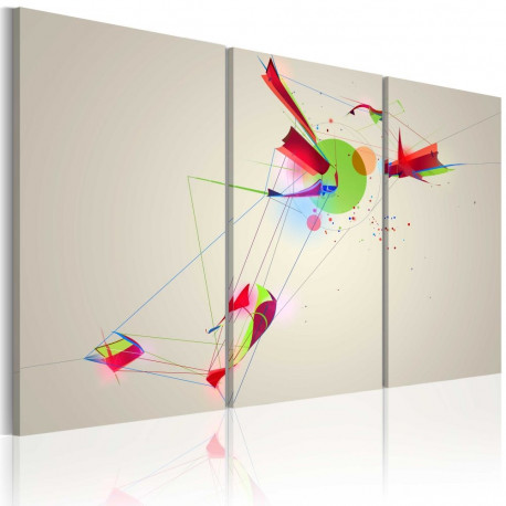 Seinapilt - Colors & shapes - 90x60