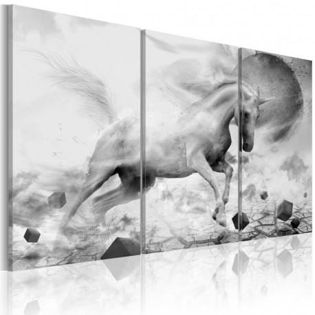 Seinapilt - A unicorn on the edge of the world - 120x80