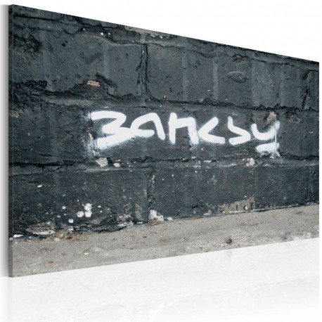 Seinapilt - Banksy: signature - 60x40