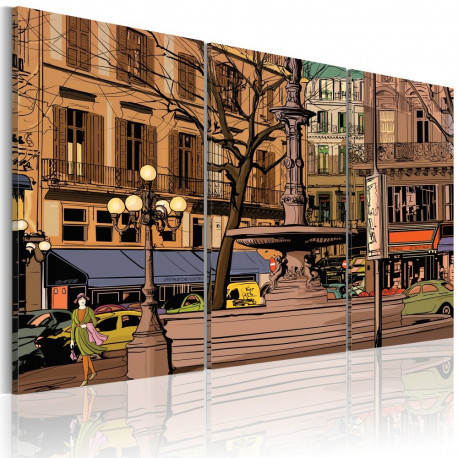 Seinapilt - Calm evening in Paris - 60x40