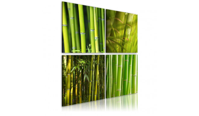 Seinapilt - Bamboos - 90x90