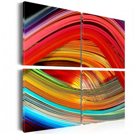 Seinapilt - Colorful depths - 90x90