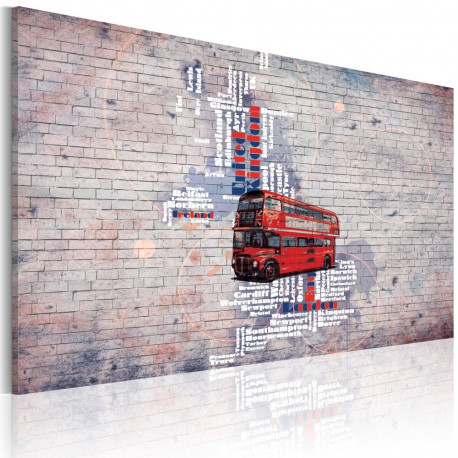 Seinapilt - Around the Great Britain by Routemaster - 60x40