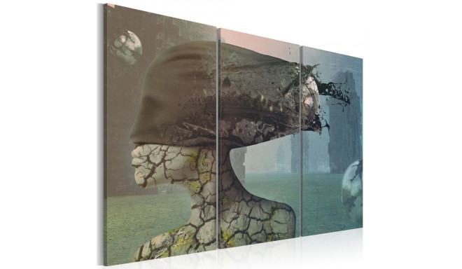 Seinapilt - Brainstorm - triptych - 90x60