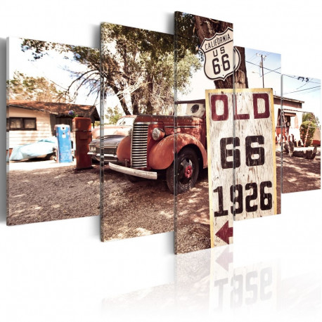 Seinapilt - California - vintage style - 200x100