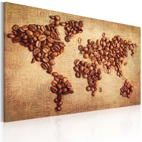 Seinapilt - Coffee from around the world - 60x40