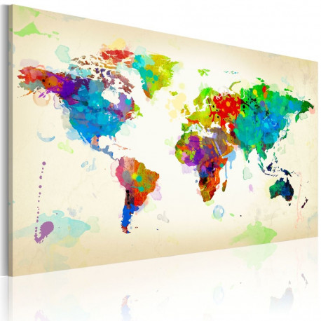 Seinapilt - All colors of the World - 120x80