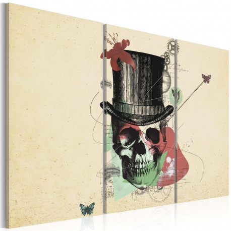 Seinapilt - Gentleman's skeleton - 60x40