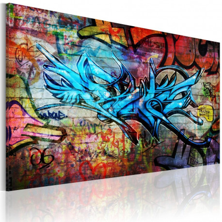 Seinapilt - Anonymous graffiti - 90x60