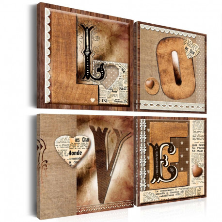 Seinapilt - Book of love - 60x60