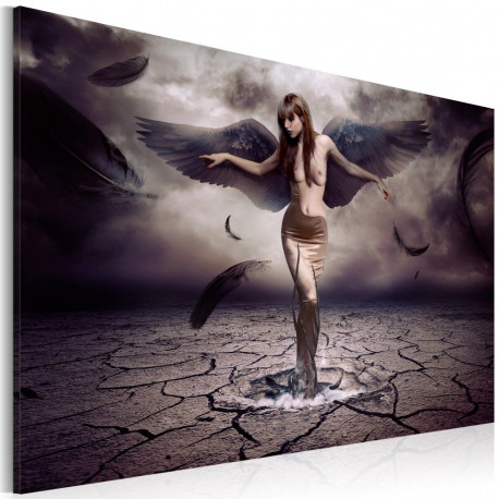 Seinapilt - Black angel - 90x60