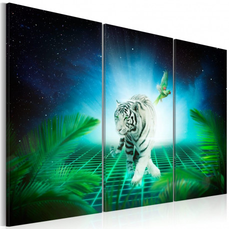 Seinapilt - Ice tiger - 90x60