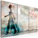 Seinapilt - Create yourself - triptych - 60x40