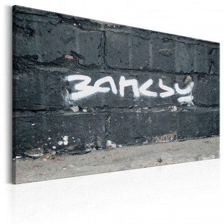 Seinapilt - Banksy Signature - 60x40