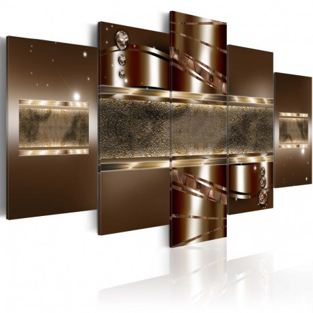 Seinapilt - Brown mirage - 100x50
