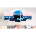 Seinapilt - Floating Balls - 200x100