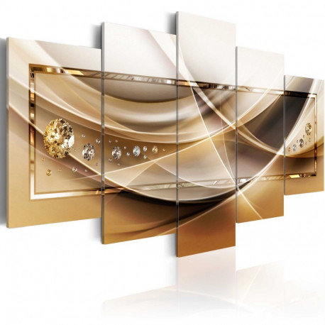 Seinapilt - Golden Frame - 200x100