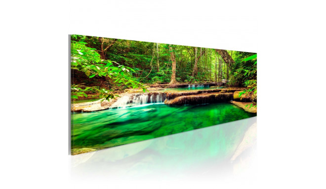 Seinapilt - Emerald Waterfall - 150x50