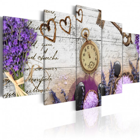 Seinapilt - Heather composition - 100x50