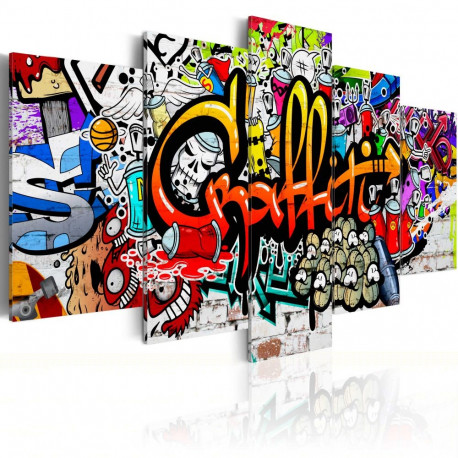Seinapilt - Colourful Style - 200x100