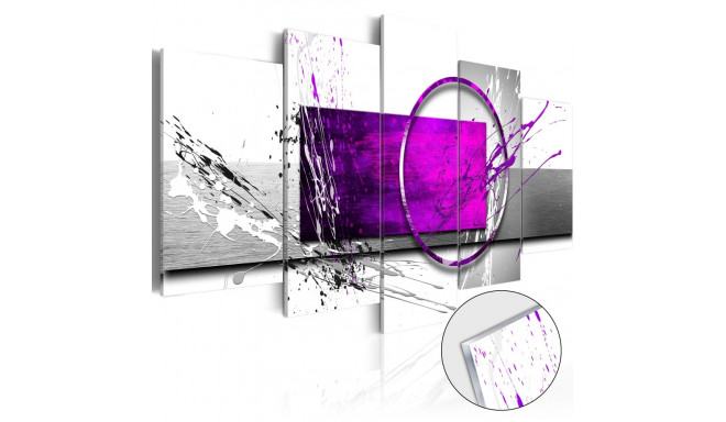 Fotoakrüül - Purple Expression [Glass] - 200x100